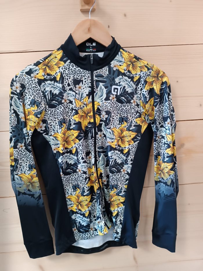 Maillot Ale femme long PR-R Hibiscus jaune